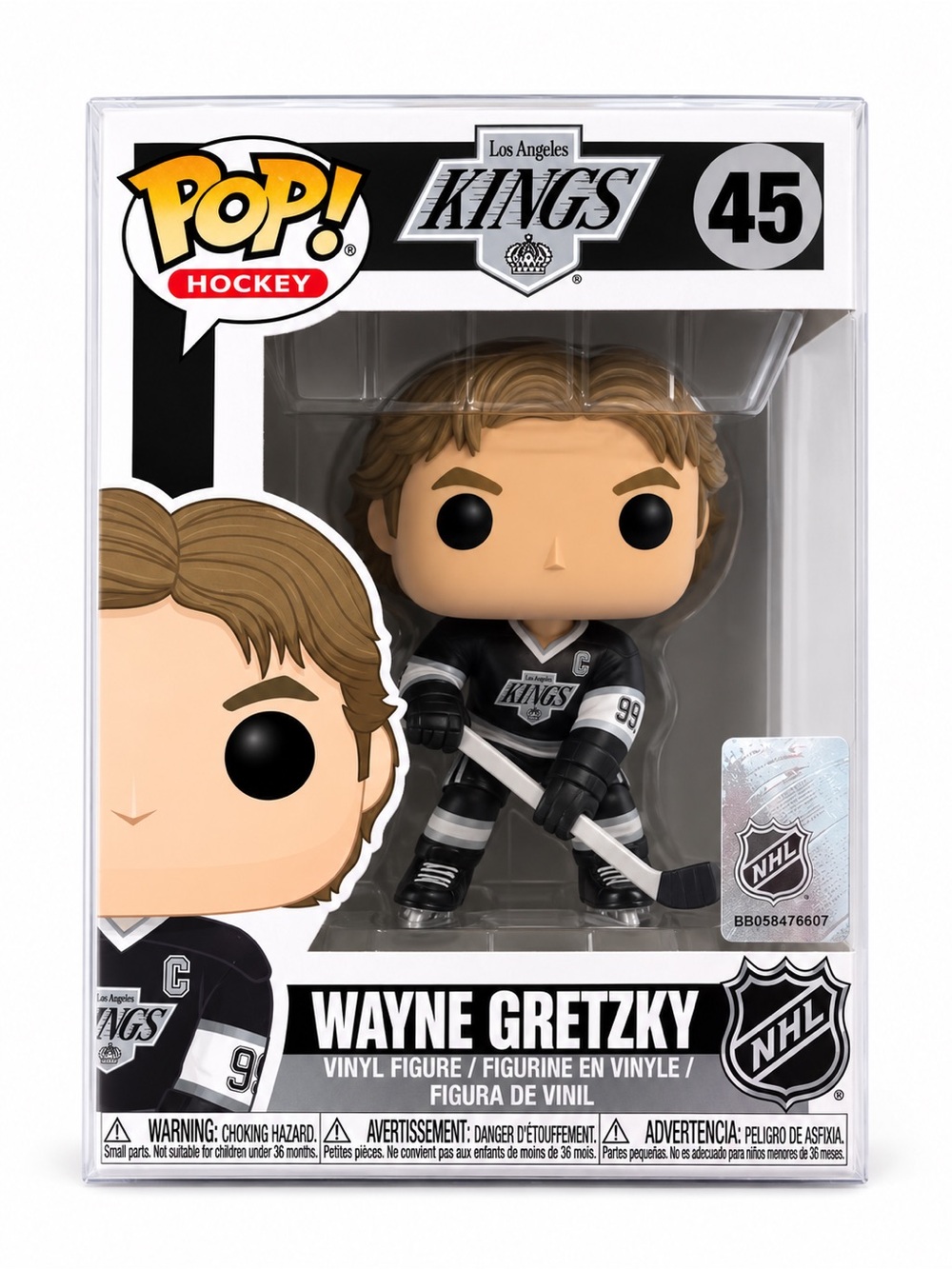 Wayne Gretzky - LA Kings Funko Pop w/ Plastic Box Protector